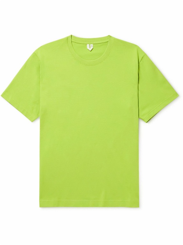 Photo: ARKET - Niko Organic Cotton-Jersey T-Shirt - Green