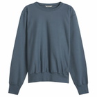 Auralee Men's High Gauge Sweatshirt in Dusty Blue