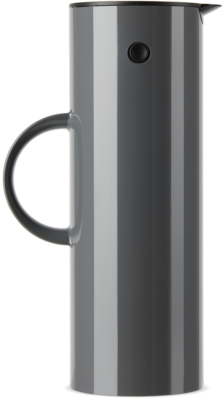 Stelton Grey Vacuum Jug, 1L