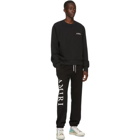 Amiri Black Large Logo Sweatshirt