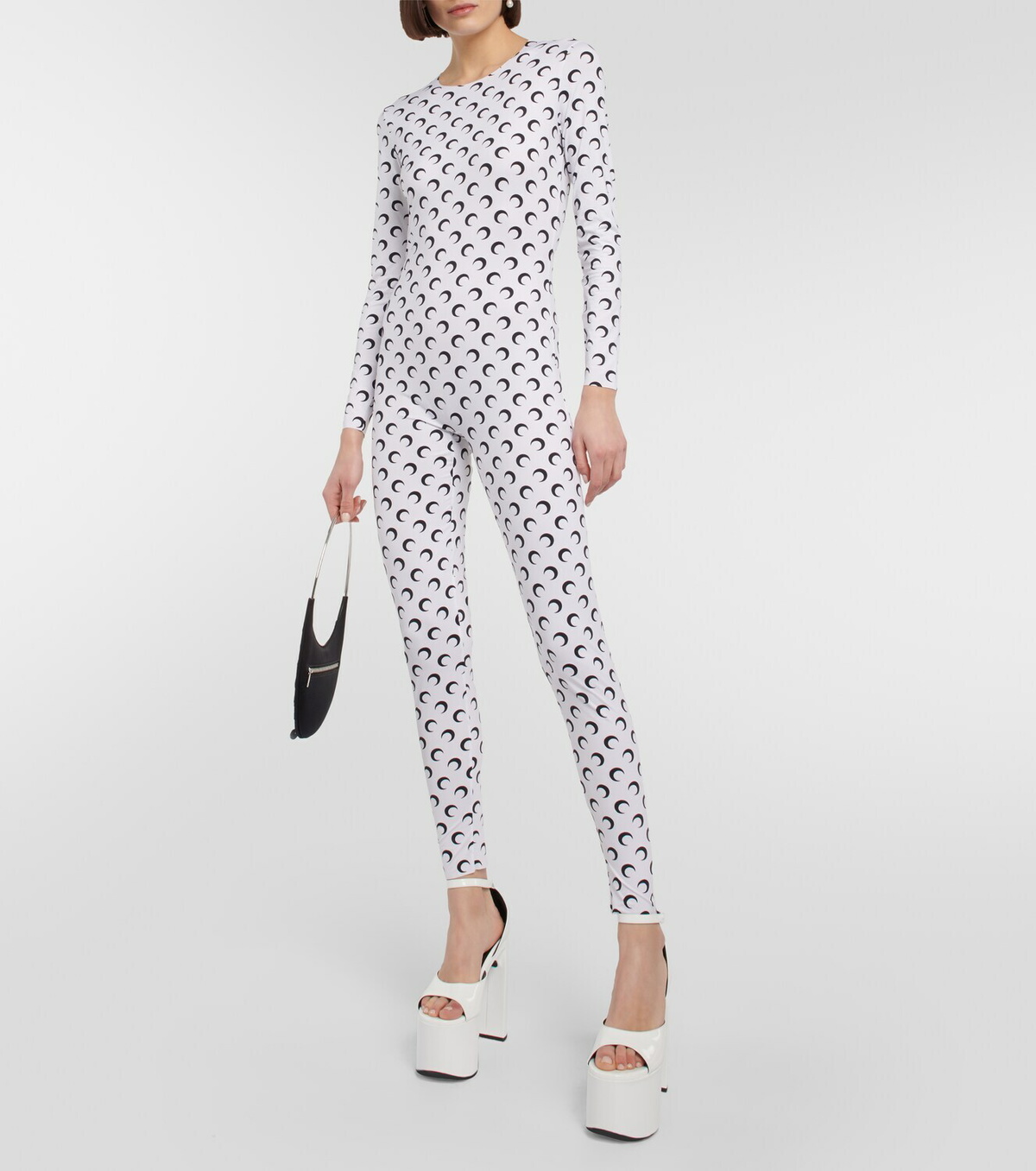 Marine Serre - Logo printed jumpsuit Marine Serre