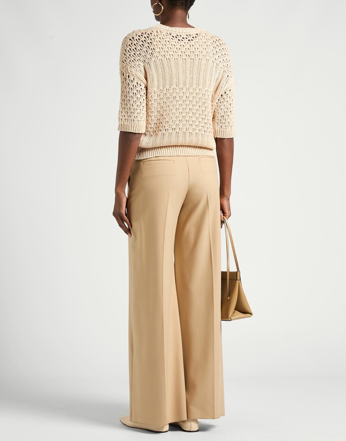 Peserico Womens Sweater in Beige