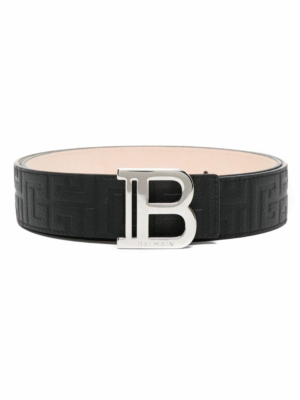 Balmain B-Monogram Calfskin Belt (95/38) Balmain B-Monogram Calfskin Belt (95/38) | The Little Purse main image 3