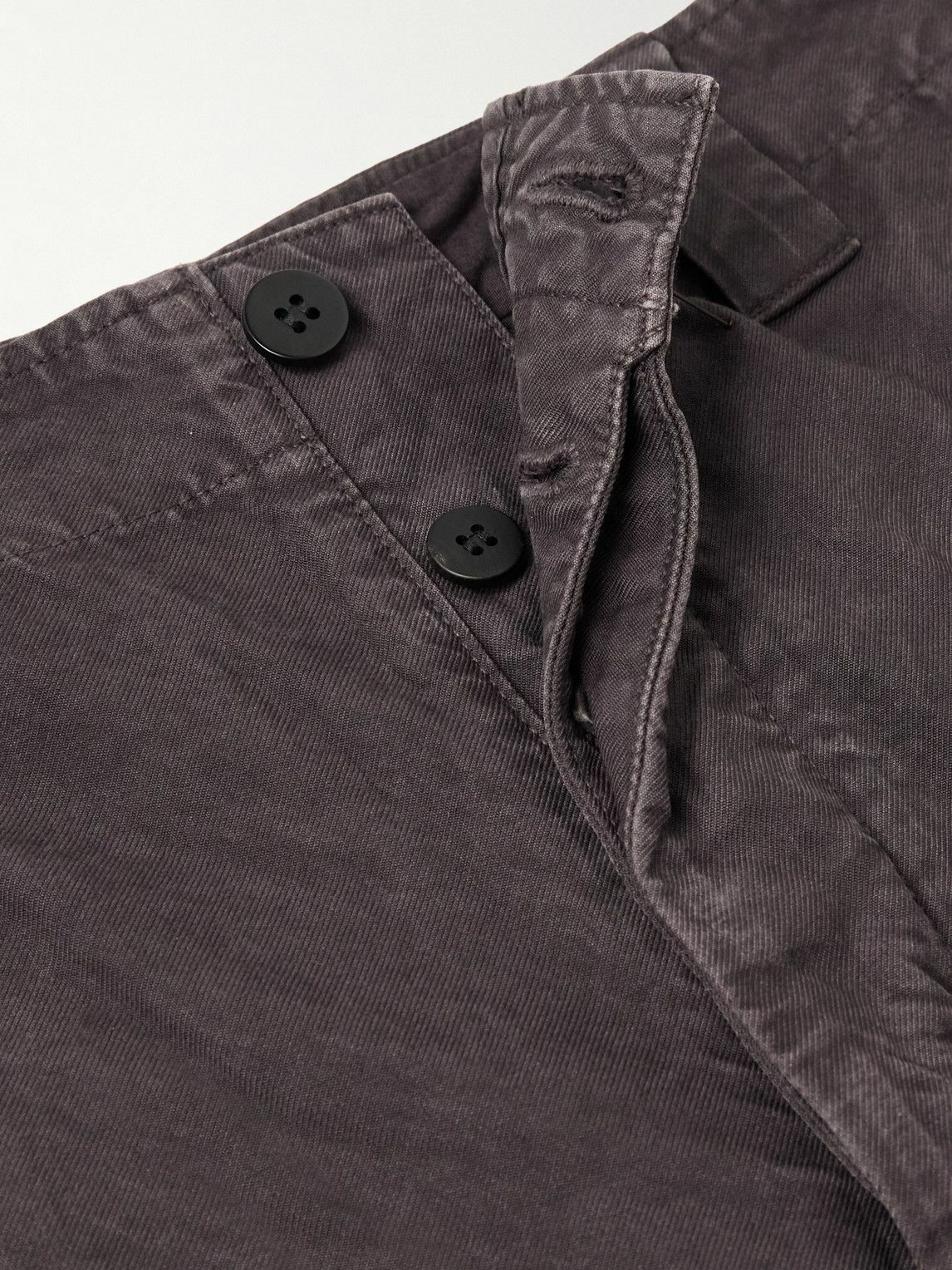 Visvim - Straight-Leg Distressed Cotton-Canvas Trousers
