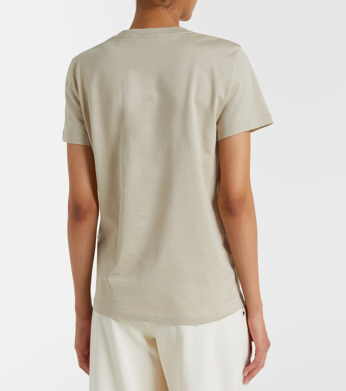 Max Mara Monogram cotton jersey T-shirt