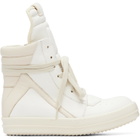 Rick Owens Off-White Tower Geobasket Sneakers