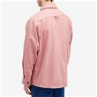 A.P.C. Men's Basile Wool Overshirt in Pink