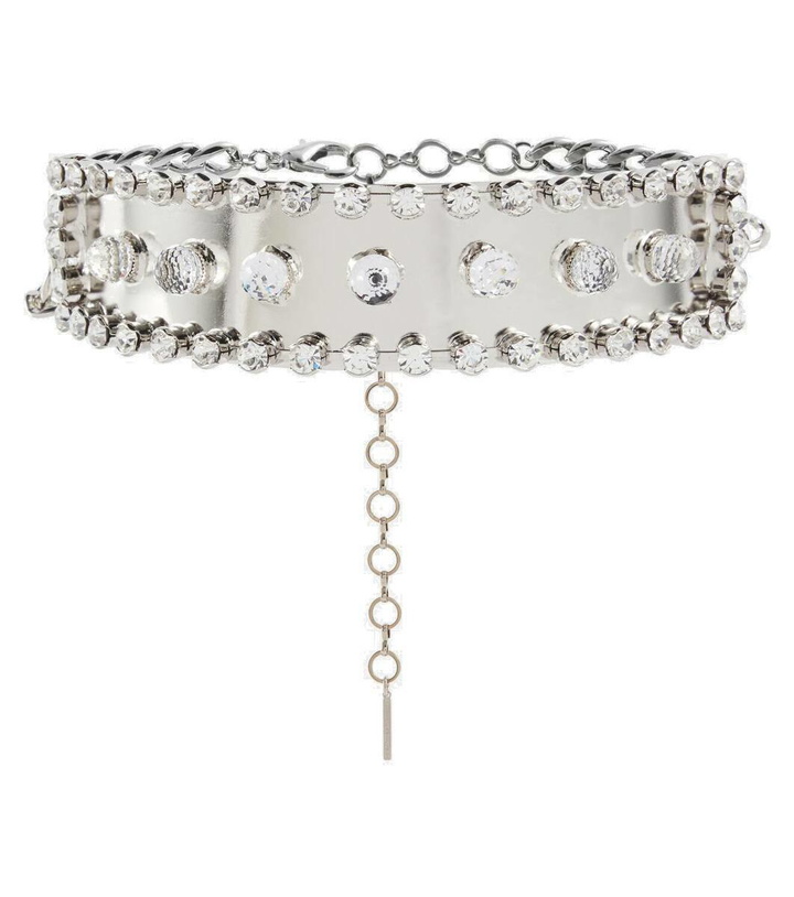 Photo: Alessandra Rich Crystal-embellished choker