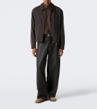 Lemaire Calf-hair slip-on shoes