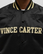 Mitchell & Ness NBA 2024 HOF LW SATIN JACKET MULTI VINCE CARTER Black Mens Bomber Jacket