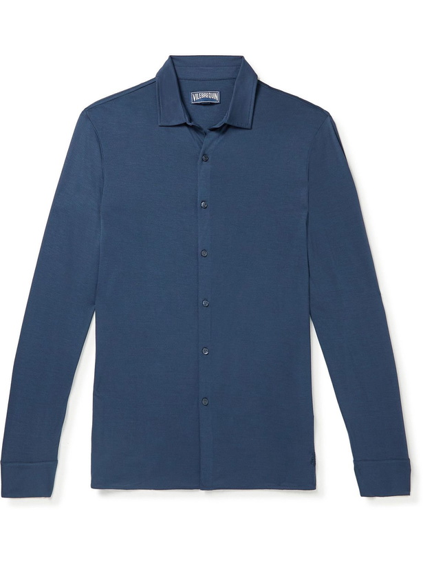 Photo: Vilebrequin - Calandre TENCEL Shirt - Blue