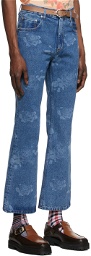 Ernest W. Baker Blue Denim Jeans