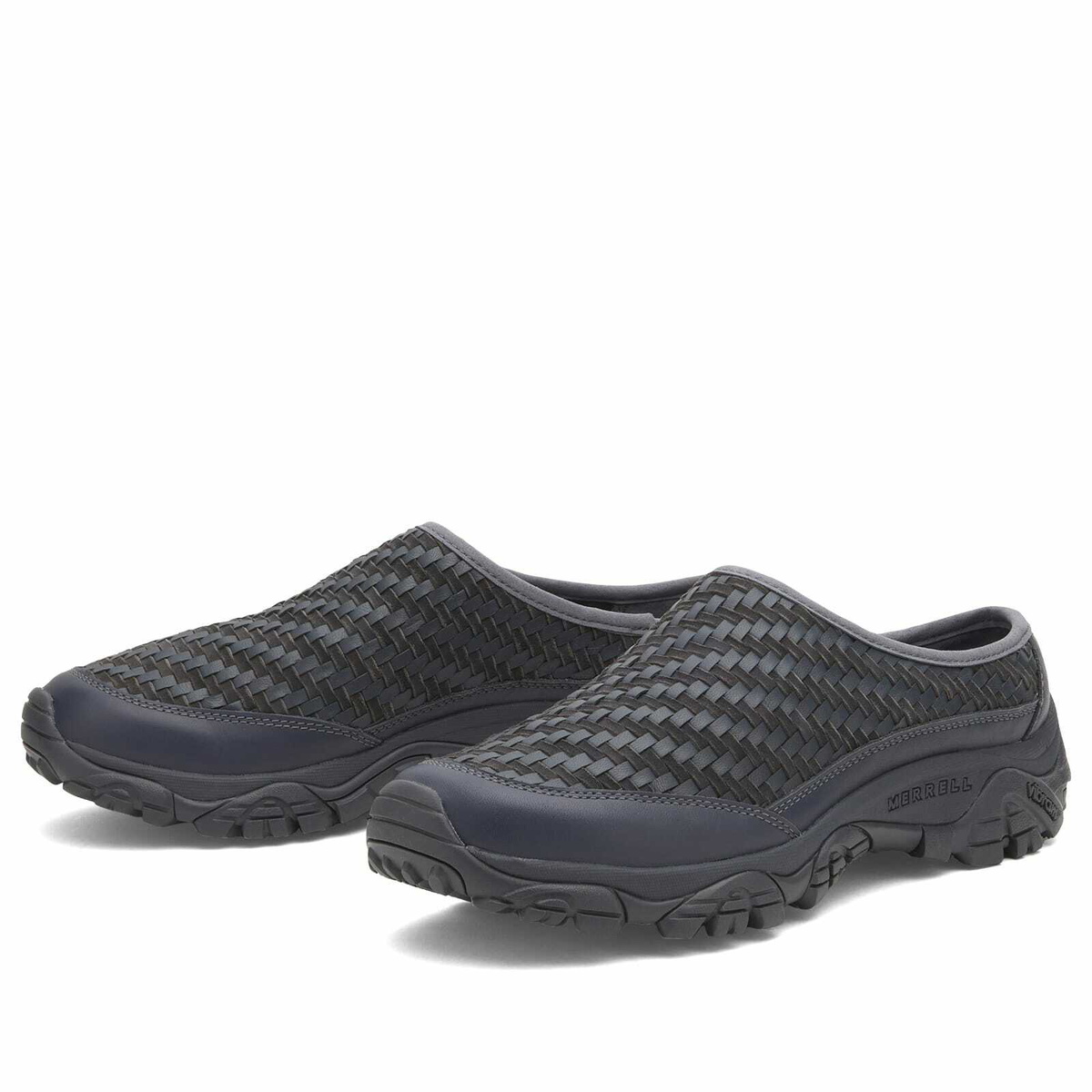 Merrell Men's 1TRL Moab Slide 2 Leather Woven SE in Comet