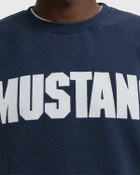 One of these Days MUSTANG CREWNECK Blue Mens Sweatshirt