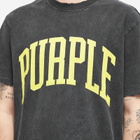 Purple Brand Men's Heavy Jersey T-Shirt in Black