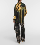 Louisa Ballou Printed oversized shirt