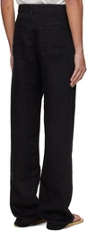 The Row Black Hartley Jeans