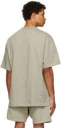 Fear of God ESSENTIALS Green Cotton Jersey T-Shirt