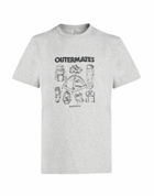 Woolrich Mens T-shirt in Grey