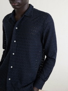 BODE - Cotton-Blend Lace Shirt - Black