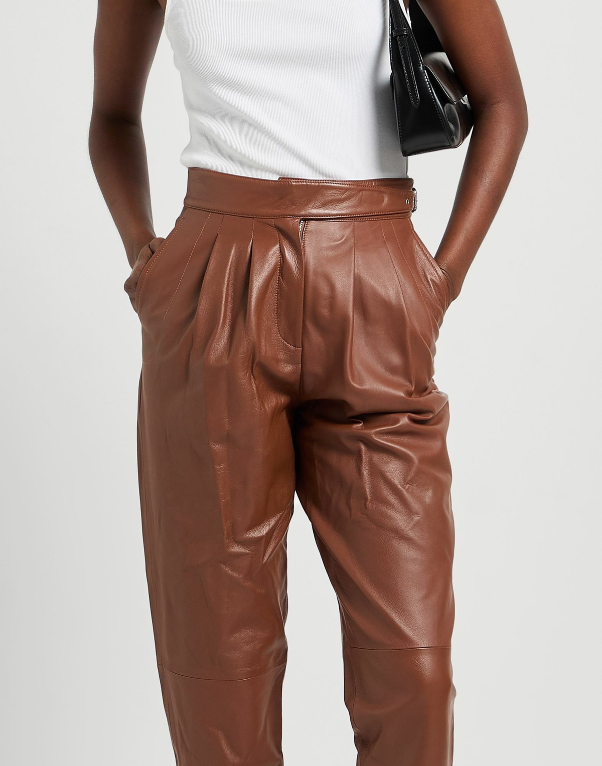 Red Valentino Womens Pants Chocolate in Brown