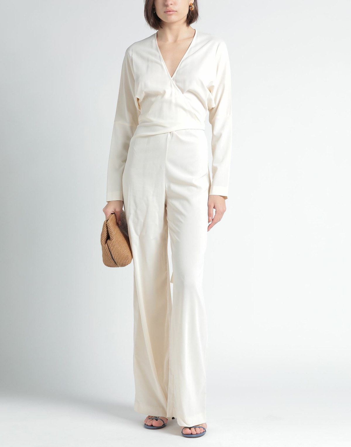 Jucca Womens Jumpsuit Cream