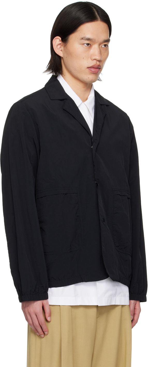 Berner Kühl Black Press-Stud Blazer