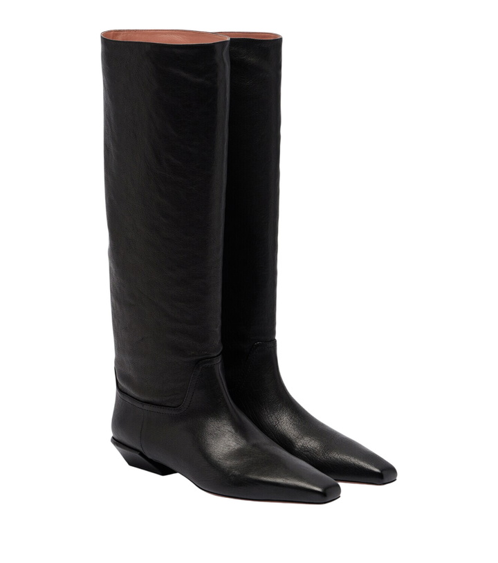 Photo: Paris Texas Bettina leather knee-high boots