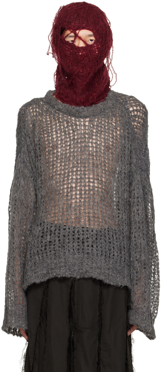 AIREI SSENSE Exclusive Gray Sweater AIREI