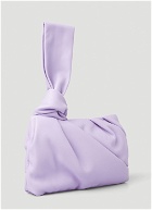 Nejiri Clutch Bag in Lilac