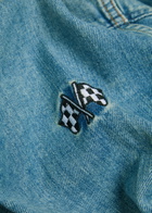 AN-Y1 Star Panelled Stretch-denim Jacket - One Size