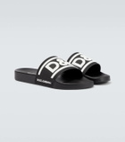 Dolce&Gabbana Logo rubber slides