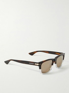 MONTBLANC EYEWEAR - Square-Frame Tortoiseshell Acetate Sunglasses
