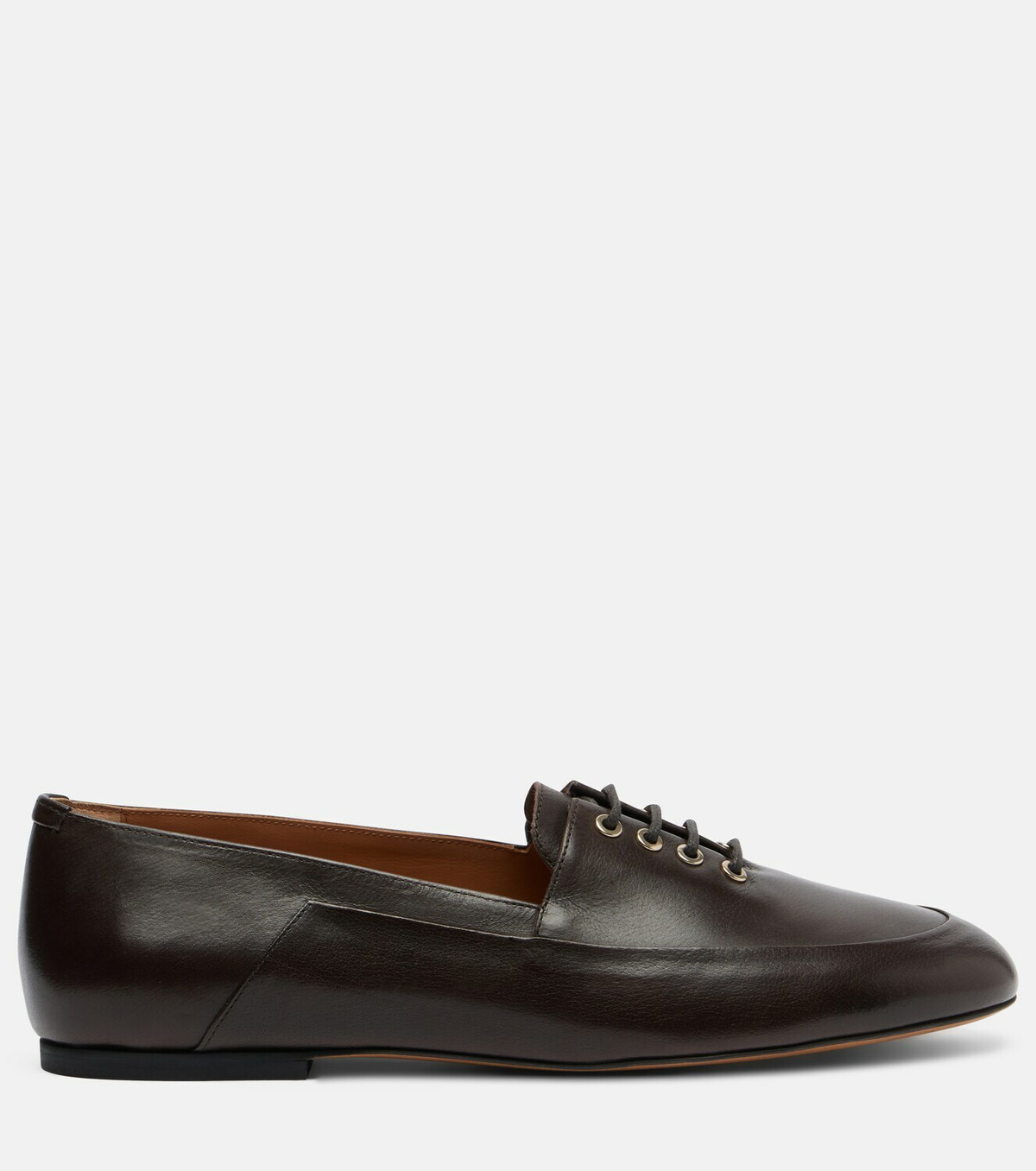 Jil Sander Leather lace-up loafers