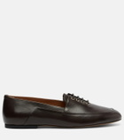 Jil Sander Leather lace-up loafers