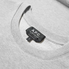 A.P.C. Men's VPC Logo Sweat in Grey