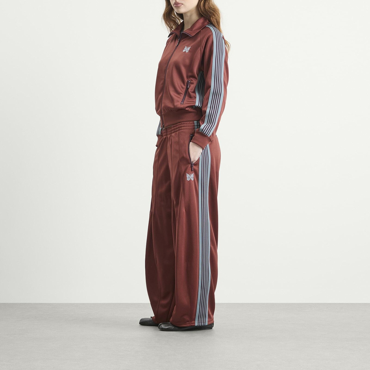 Needles Women's H.D. Track Pants in Rust