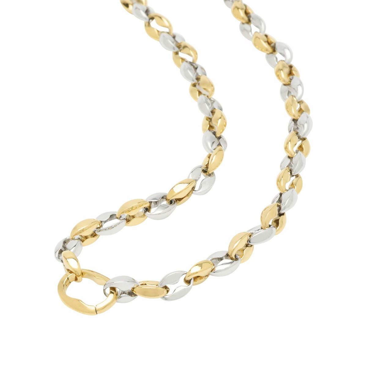 Missoma Women's Mariner Chain Necklace in Gold/Silver 