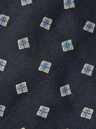 Turnbull & Asser - 9.5cm Silk-Jacquard Tie - Blue