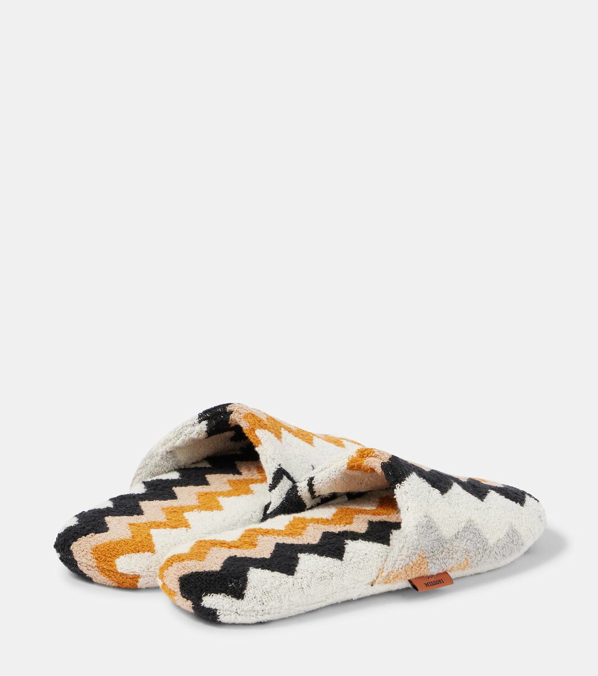 Missoni Zigzag terry slippers