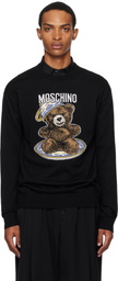 Moschino Black Teddy Sweater