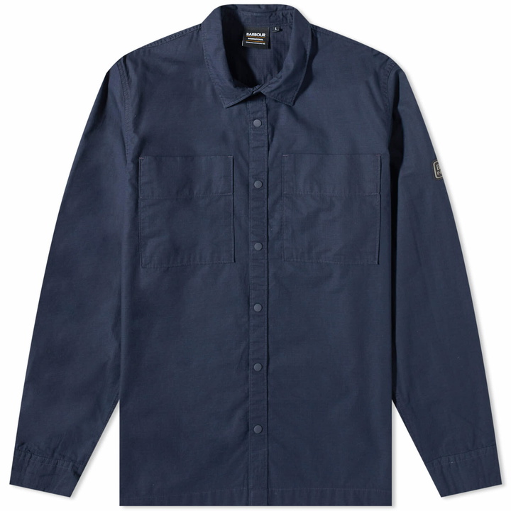 Photo: Barbour Men's International Dyne Overshirt in Night Sky