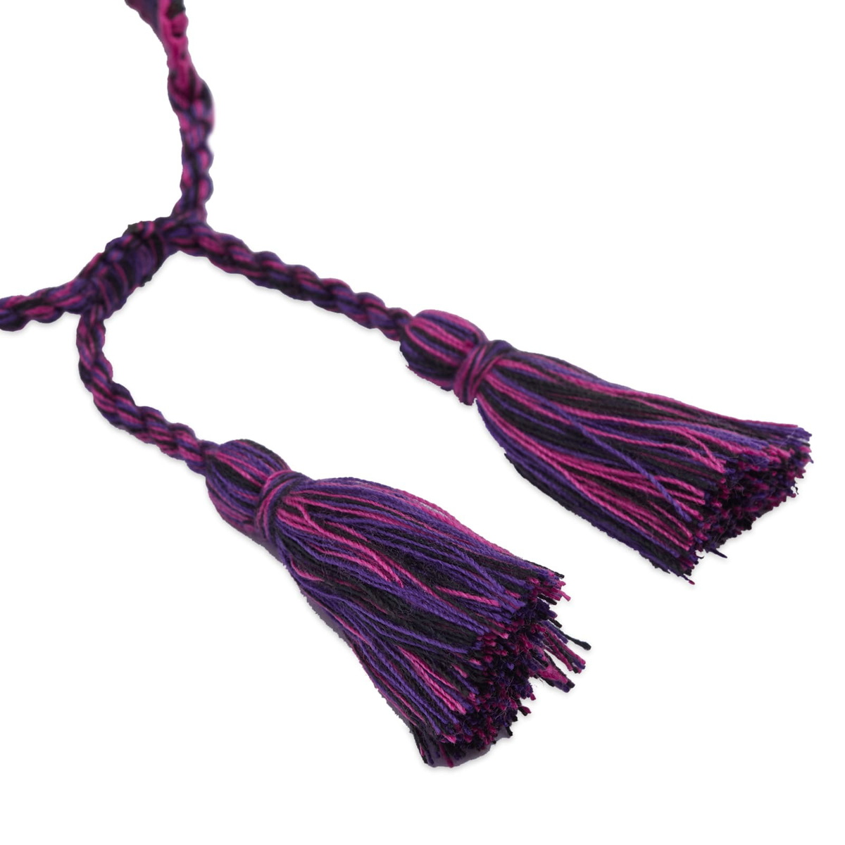 Acne Studios Amika Face Friendship Bracelet in Fuchsia Pink