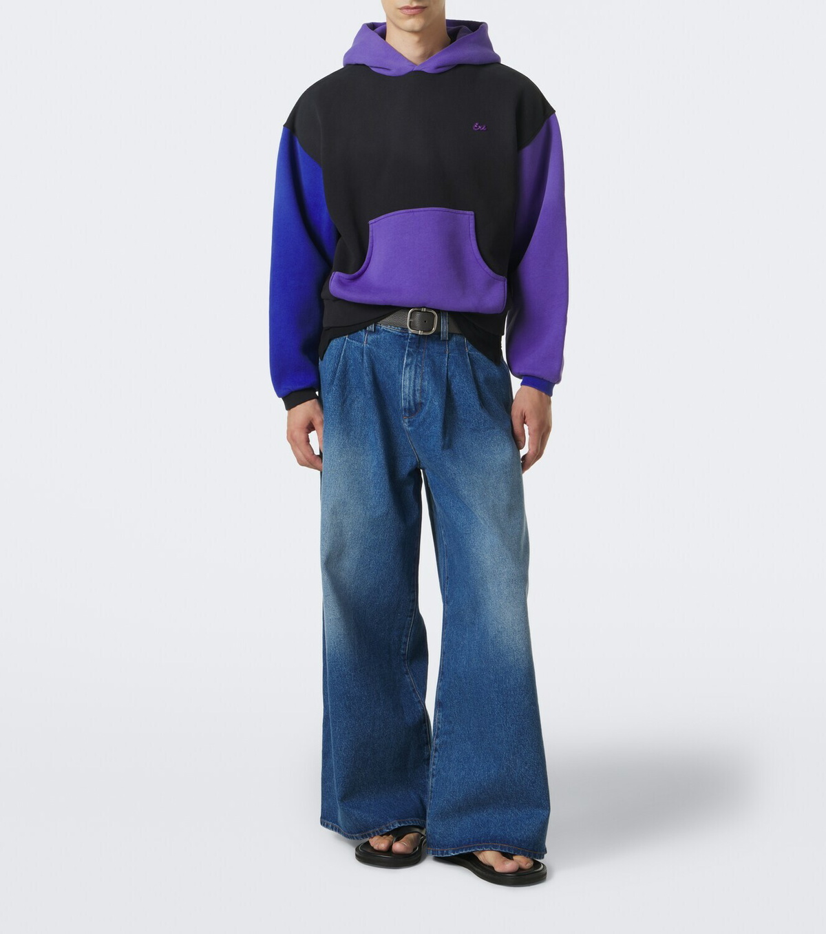 ERL Cotton jersey hoodie