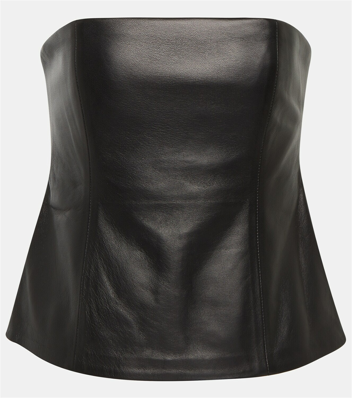 CO - Essentials leather bustier top Coach