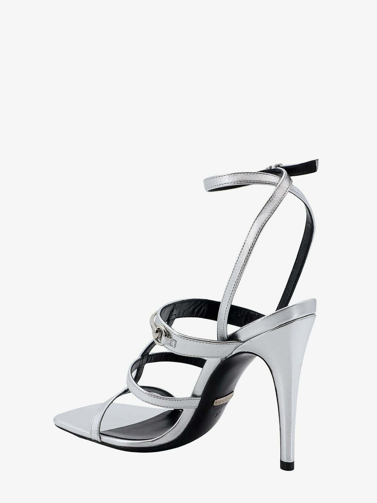 Gucci Sandals Silver Womens Gucci