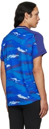 Asics Blue Match T-Shirt