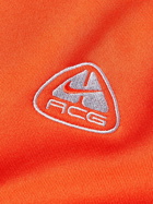Nike - ACG Oregon Series Slim-Fit Mesh-Trimmed Polartec® Fleece Half-Zip Sweatshirt - Red