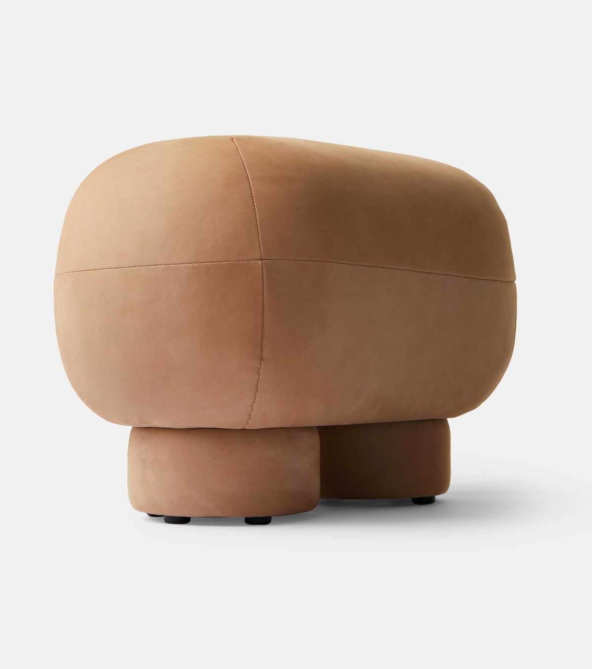 101 Copenhagen Big Foot Bench Petit leather stool