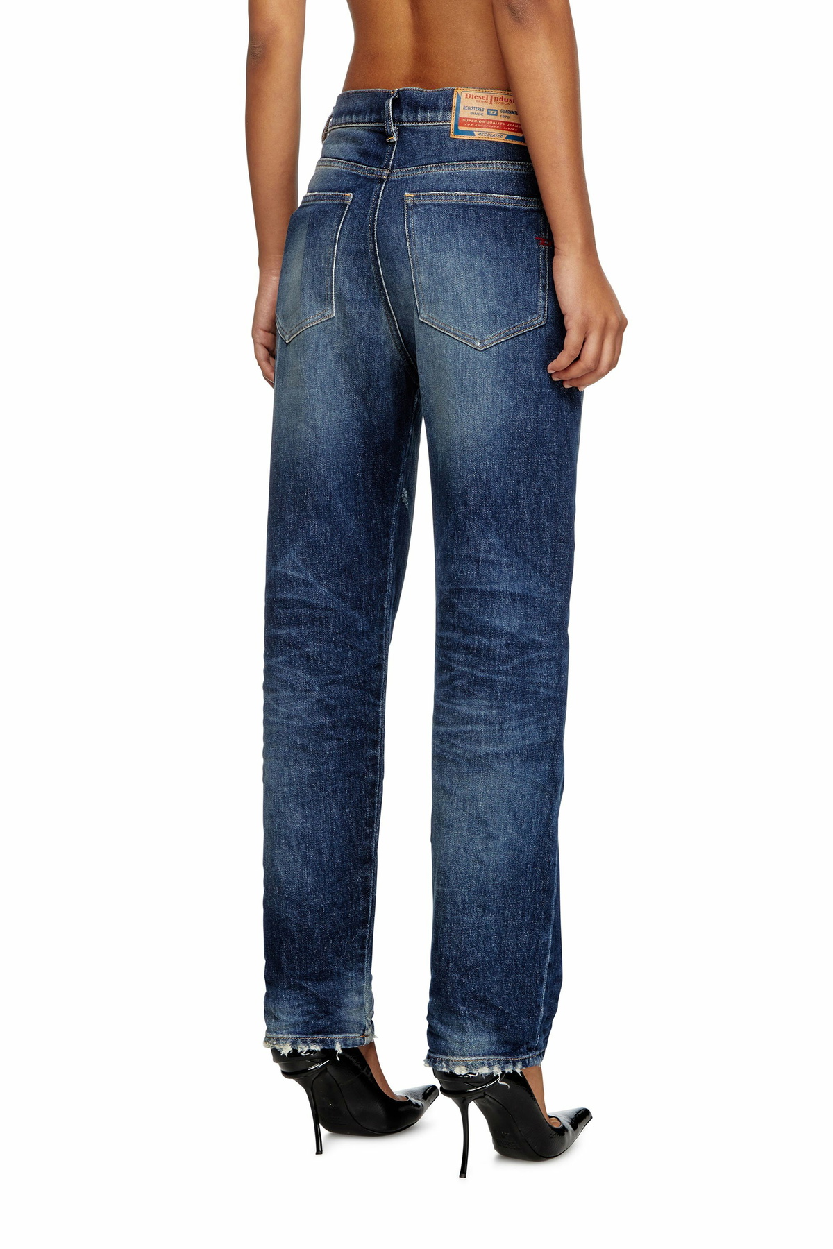 DIESEL 2016 D エア ホイフレント シンス A0361909B94 100 Diesel Regular Jeans - 2016 D-Air - Jeans Womens in Blue Diesel